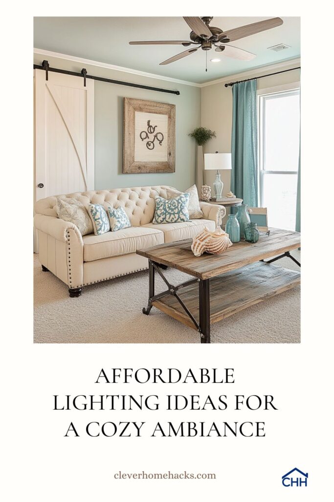 Affordable Lighting Ideas for a Cozy Ambiance