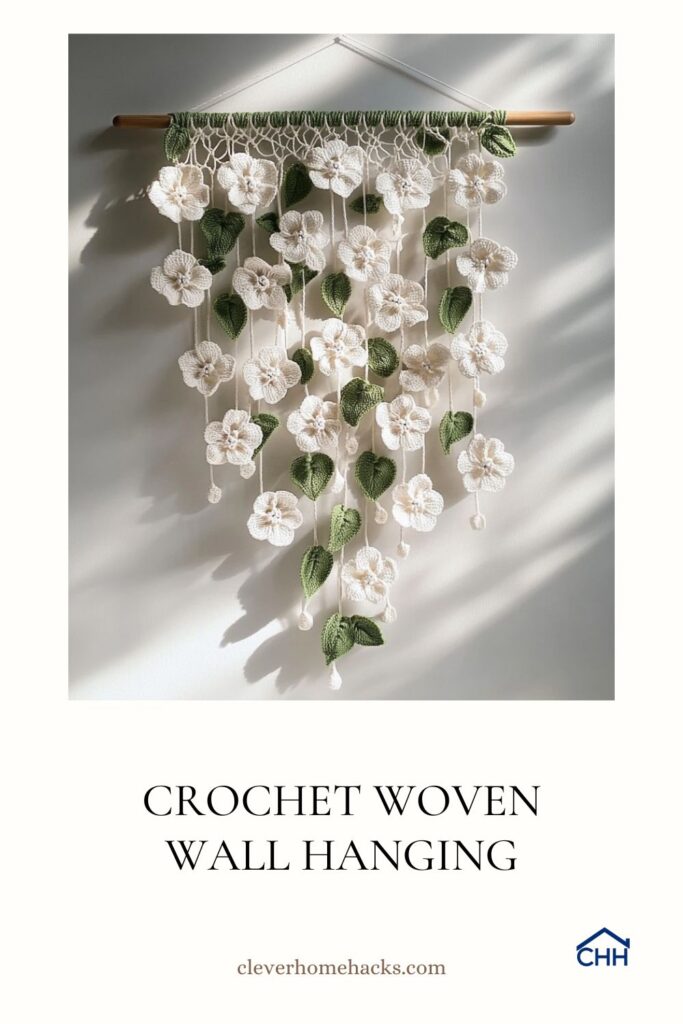 Crochet Woven Wall Hanging