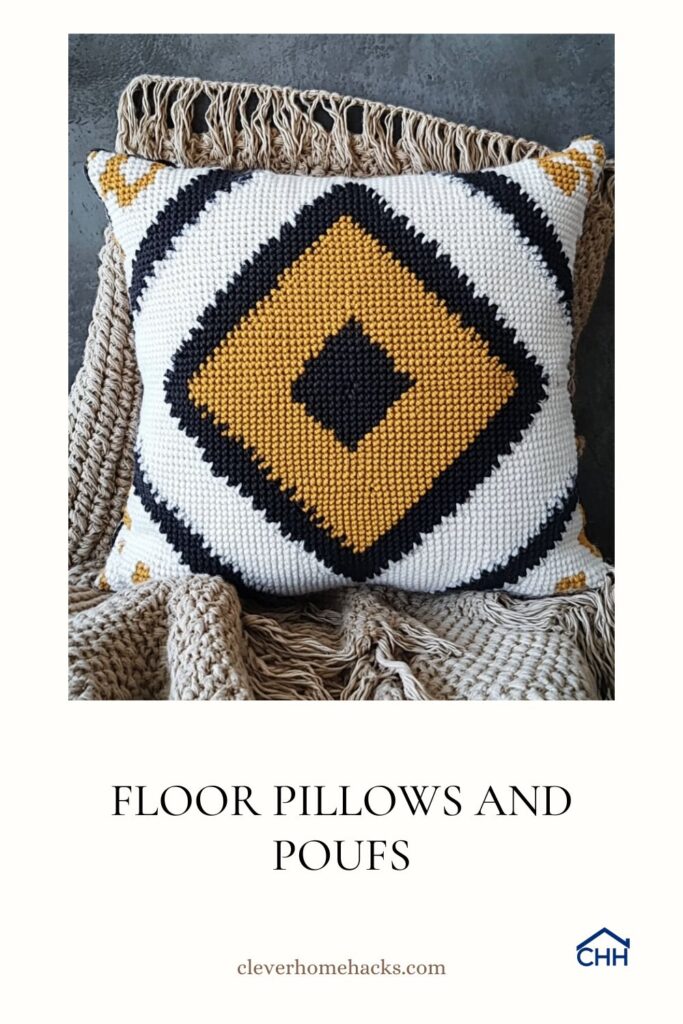 Floor Pillows and Poufs