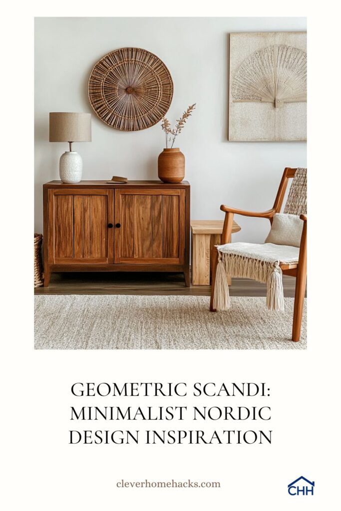 Geometric Scandi Minimalist Nordic Design Inspiration