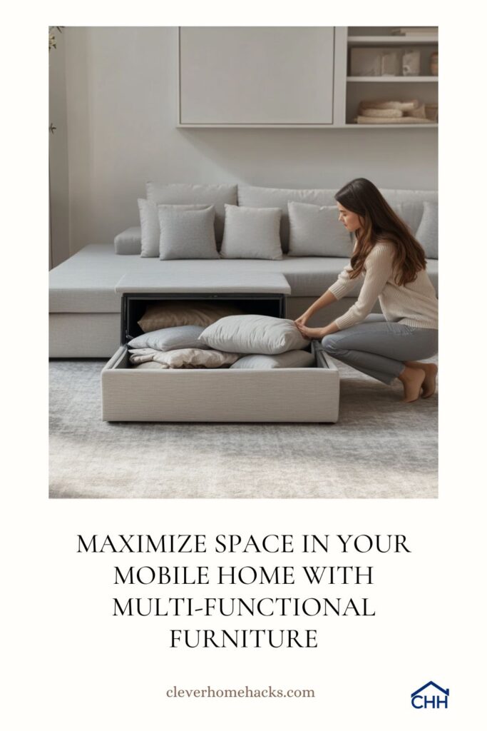Maximize Space in Your Mobile Home with Multi-Functional Furniture