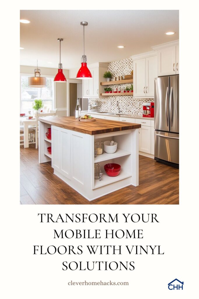 Transform Your Mobile Home Floors with Vinyl Solutions